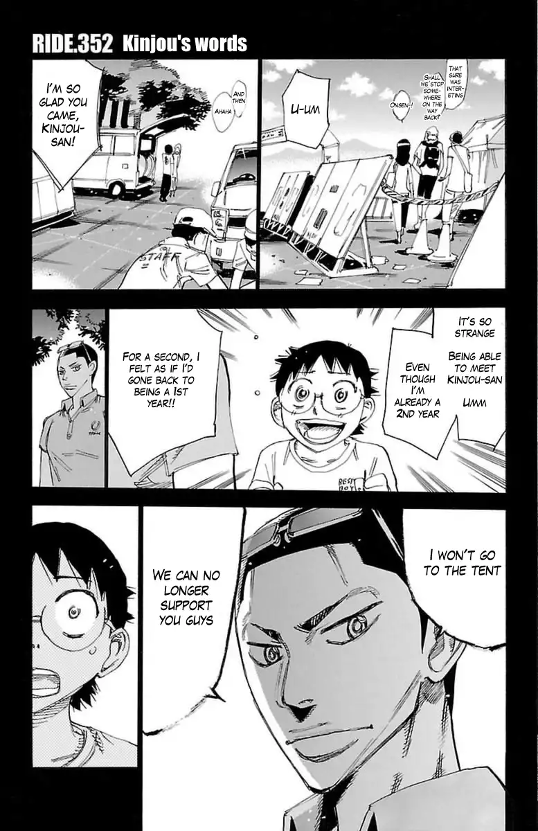 Yowamushi Pedal Chapter 352 1